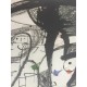 Joan Miro Litografia Spadem su carta Arches cm 56x76 con certificato