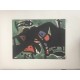 Joan Miro Litografia Spadem su carta Arches cm 56x76 con certificato