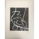 Joan Miro Litografia Spadem su carta Arches cm 56x76 con certificato