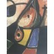 Joan Miro Litografia Spadem su carta Arches cm 56x76 con certificato