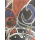 Joan Miro Litografia Spadem su carta Arches cm 56x76 con certificato