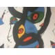 Joan Miro Litografia Spadem su carta Arches cm 56x76 con certificato