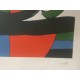 Joan Miro Litografia Spadem su carta Arches cm 56x76 con certificato