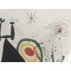 Joan Miro Litografia Spadem su carta Arches cm 56x76 con certificato