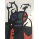 Joan Miro Litografia Spadem su carta Arches cm 56x76 con certificato