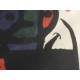 Joan Miro Litografia Spadem su carta Arches cm 56x76 con certificato