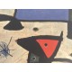 Joan Miro Litografia Spadem su carta Arches cm 56x76 con certificato