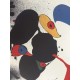 Joan Miro Litografia Spadem su carta Arches cm 56x76 con certificato