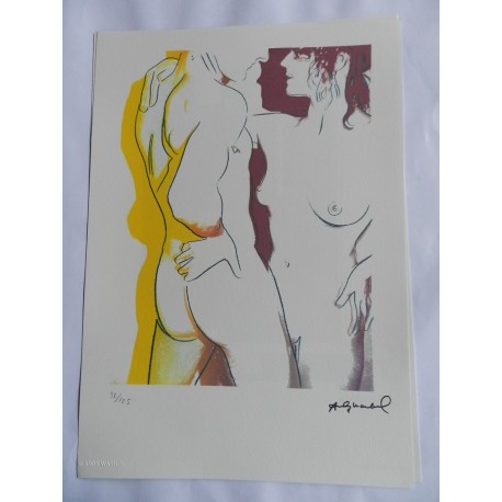 Andy Warhol Lithografie ex. 125 cm 35x50