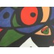 Joan Miro Litografia Spadem su carta Arches cm 56x76 con certificato