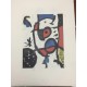 Joan Miro Litografia Spadem su carta Arches cm 56x76 con certificato