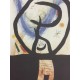 Joan Miro Litografia Spadem su carta Arches cm 56x76 con certificato