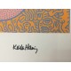 Keith Haring  Litografia 50x70 cm  con certificato