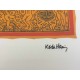 Keith Haring  Litografia 50x70 cm  con certificato