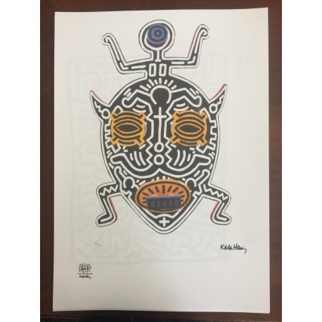 Keith Haring  Litografia 50x70 cm  con certificato