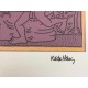 Keith Haring  Litografia 50x70 cm  con certificato