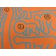 Keith Haring  Litografia 50x70 cm  con certificato