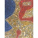 Keith Haring  Litografia 50x70 cm  con certificato