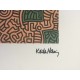 Keith Haring  Litografia 50x70 cm  con certificato