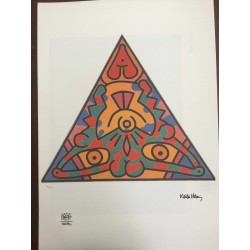 Keith Haring  Litografia 50x70 cm  con certificato