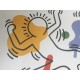 Keith Haring  Litografia 50x70 cm  con certificato