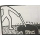 Keith Haring  Litografia 50x70 cm  con certificato