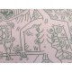 Keith Haring  Litografia 50x70 cm  con certificato