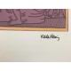 Keith Haring  Litografia 50x70 cm  con certificato