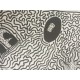 Keith Haring  Litografia 50x70 cm  con certificato