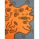 Keith Haring  Litografia 50x70 cm  con certificato