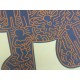 Keith Haring  Litografia 50x70 cm  con certificato