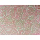 Keith Haring  Litografia 50x70 cm  con certificato