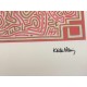 Keith Haring  Litografia 50x70 cm  con certificato