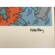 Keith Haring  Litografia 50x70 cm  con certificato