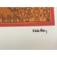 Keith Haring  Litografia 50x70 cm  con certificato