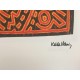 Keith Haring  Litografia 50x70 cm  con certificato