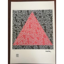 Keith Haring  Litografia 50x70 cm  con certificato