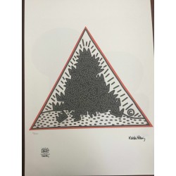 Keith Haring  Litografia 50x70 cm  con certificato