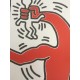 Keith Haring  Litografia 50x70 cm  con certificato