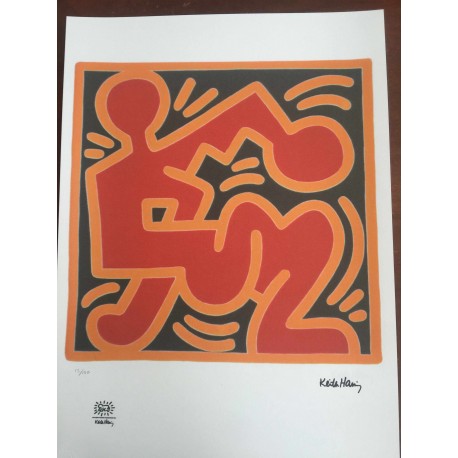 Keith Haring  Litografia 50x70 cm  con certificato