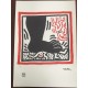 Keith Haring  Litografia 50x70 cm  con certificato