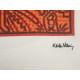 Keith Haring  Litografia 50x70 cm  con certificato