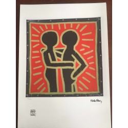 Keith Haring  Litografia 50x70 cm  con certificato