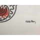 Keith Haring  Litografia 50x70 cm  con certificato