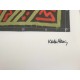 Keith Haring  Litografia 50x70 cm  con certificato