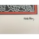 Keith Haring  Litografia 50x70 cm  con certificato