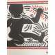 Keith Haring  Litografia 50x70 cm  con certificato