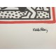 Keith Haring  Litografia 50x70 cm  con certificato