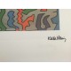 Keith Haring  Litografia 50x70 cm  con certificato