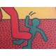 Keith Haring  Litografia 50x70 cm  con certificato